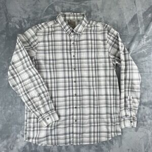 5.11 Tactical Long Sleeve Men's Snap Shirt Large White Pattern